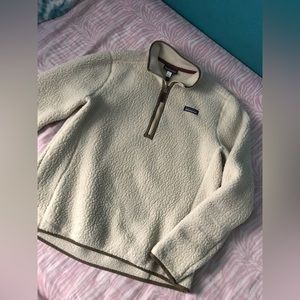 Patagonia retro pile quarter zip